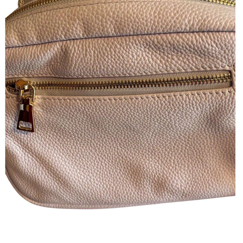 Pom Pom London Chelsea Bag Lilac Leather Crossbody Pastel Interchangeable Straps - Picture 3 of 11
